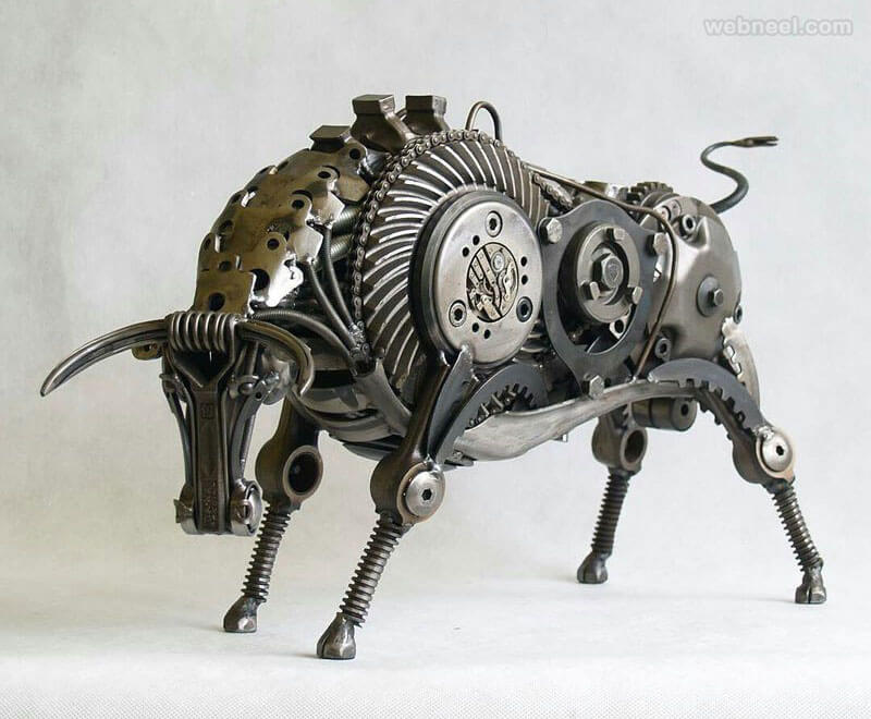 Metal sculpture